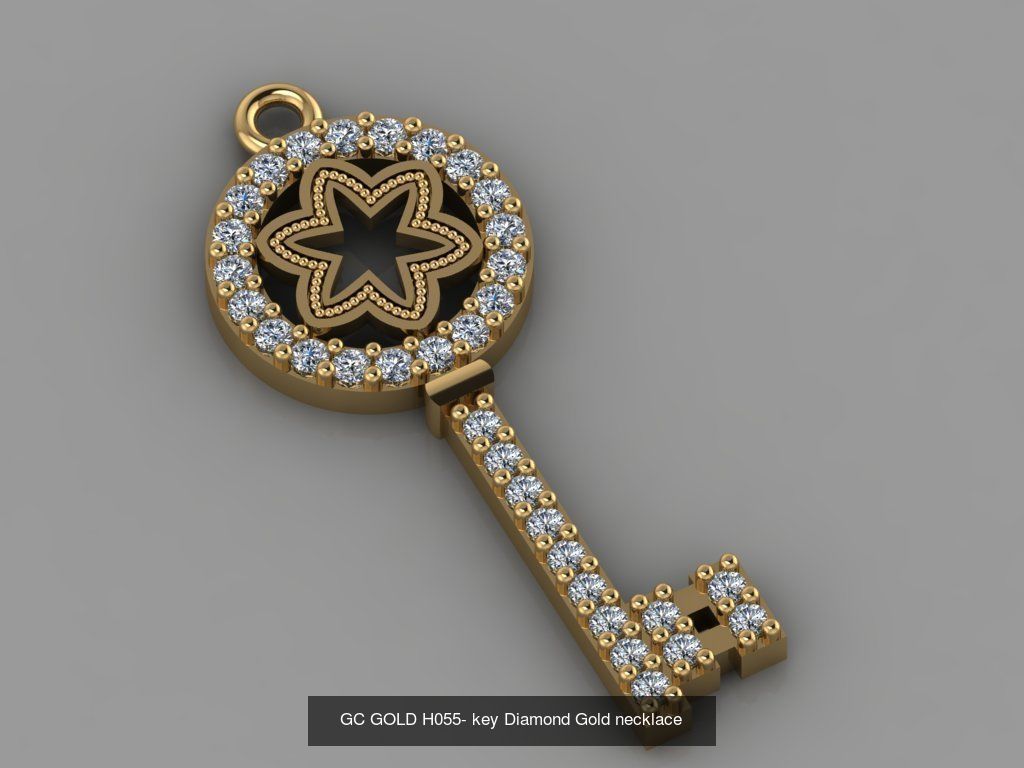 GC GOLD - Diamond gold  3D Model Collection_87
