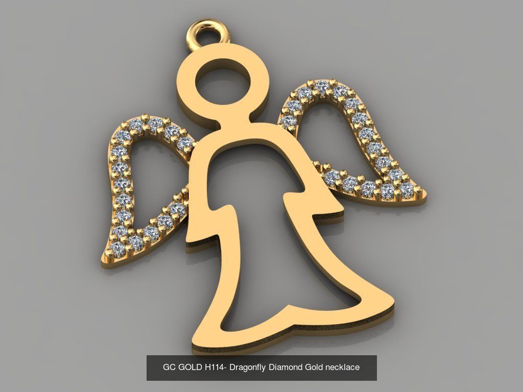 GC GOLD - Diamond gold  3D Model Collection_145