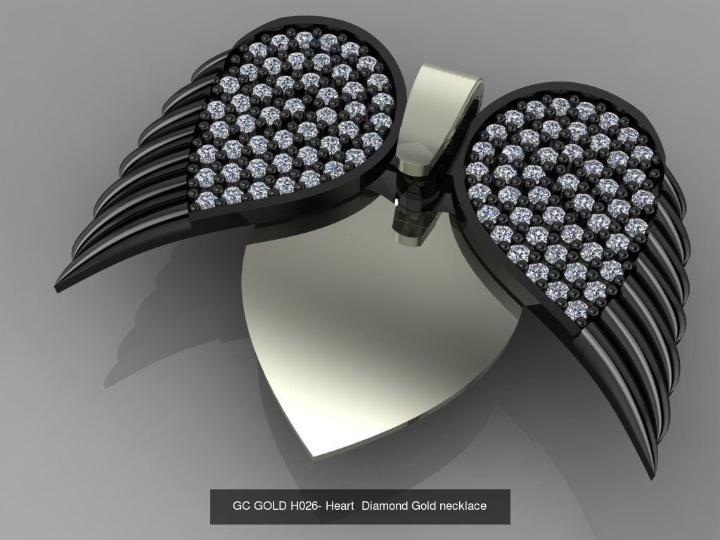 GC GOLD - Diamond gold  3D Model Collection_60