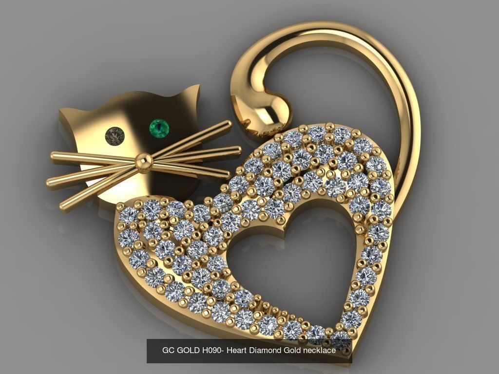 GC GOLD - Diamond gold  3D Model Collection_121