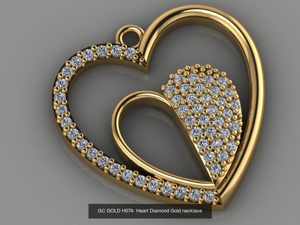 GC GOLD - Diamond gold  3D Model Collection_105