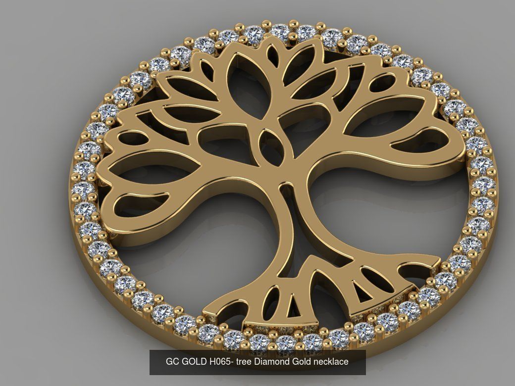 GC GOLD - Diamond gold  3D Model Collection_96