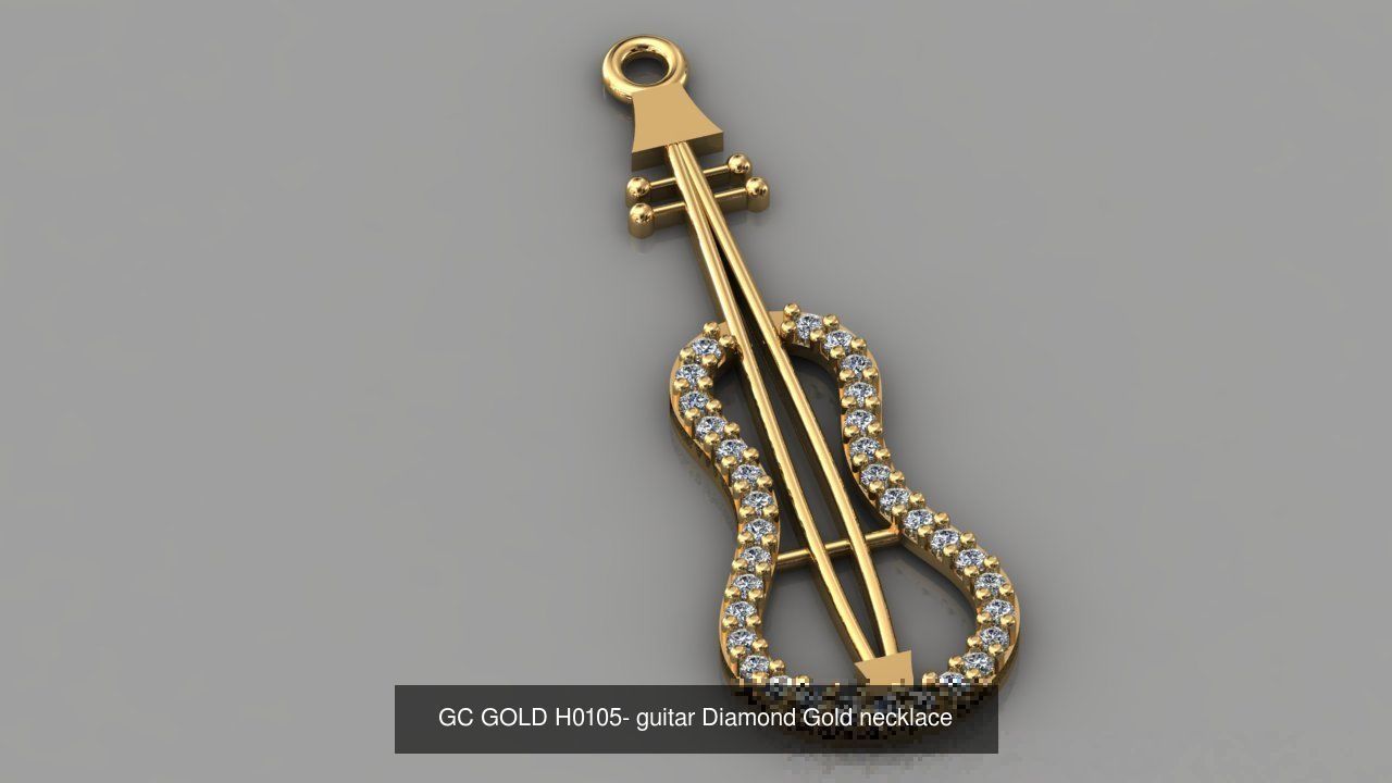 GC GOLD - Diamond gold  3D Model Collection_136
