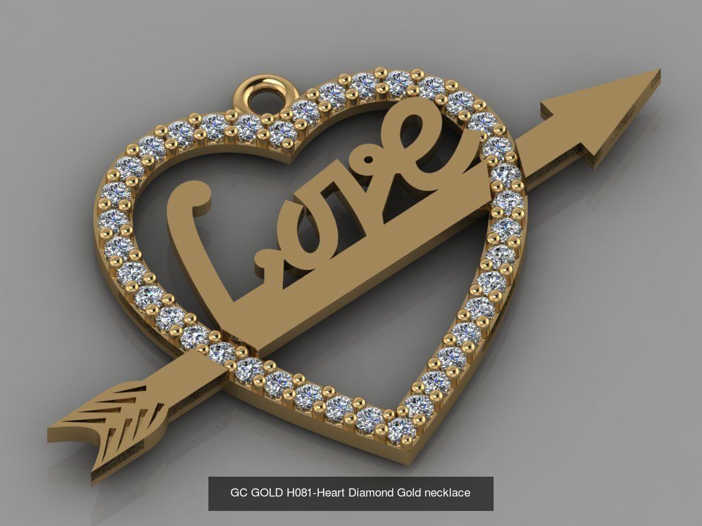 GC GOLD - Diamond gold  3D Model Collection_112
