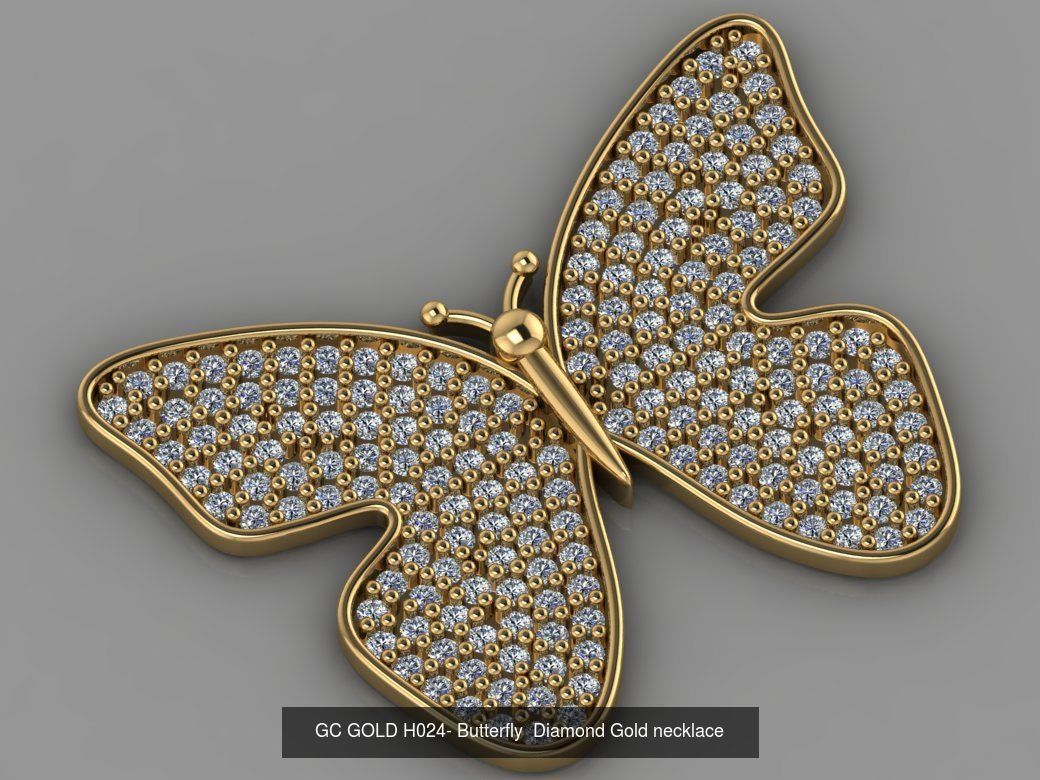GC GOLD - Diamond gold  3D Model Collection_58