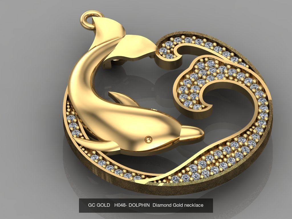 GC GOLD - Diamond gold  3D Model Collection_80