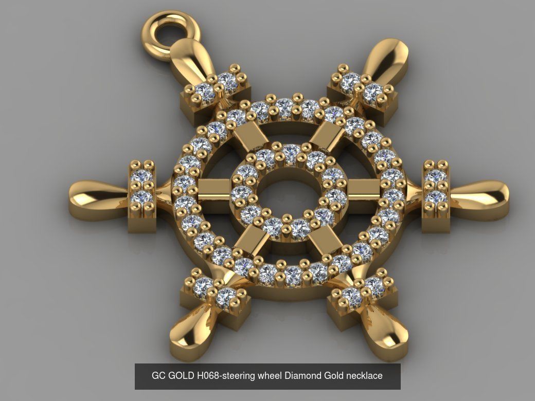 GC GOLD - Diamond gold  3D Model Collection_99