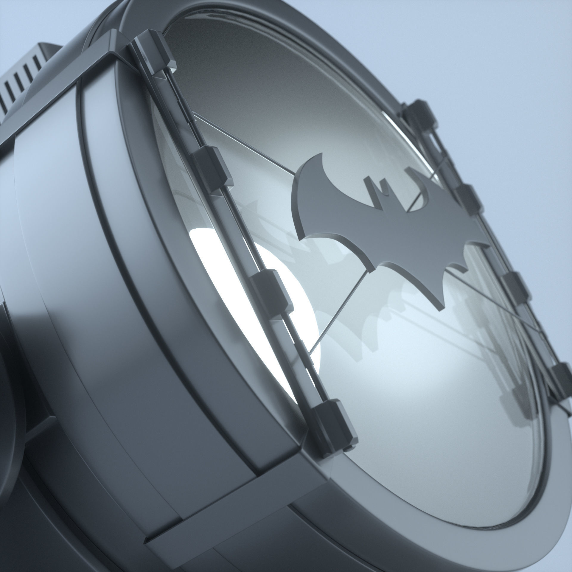 Batman searchlight 3D model_3
