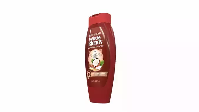 Shampoo whole cocoa 3D model Shampoo whole cocoa 3D model