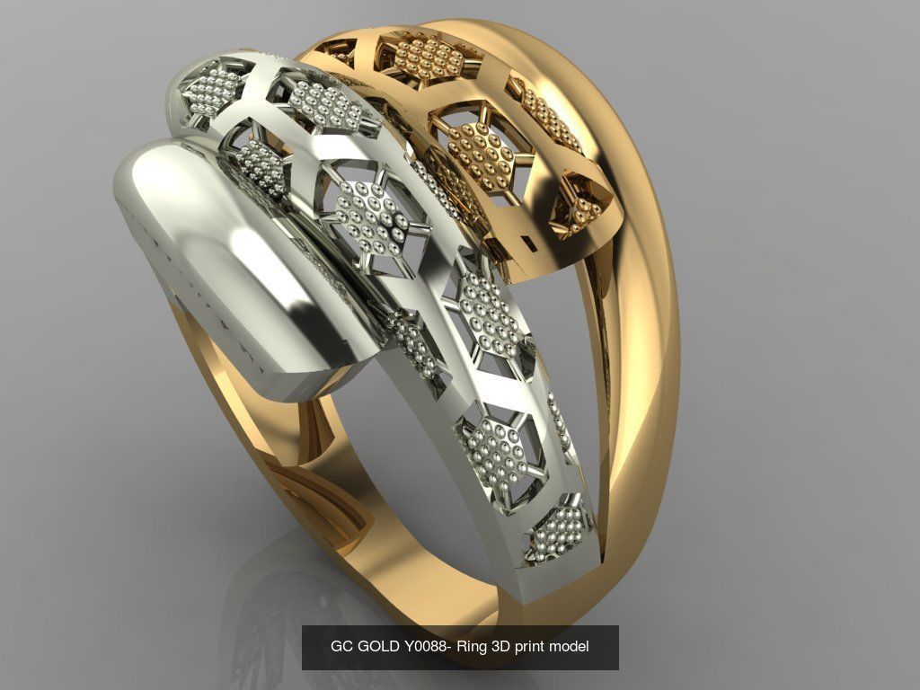 GC GOLD - Diamond gold  3D Model Collection_20
