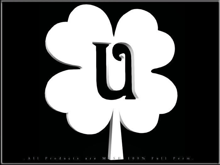 Lucky Shamrock 02 Low-poly 3D model_2