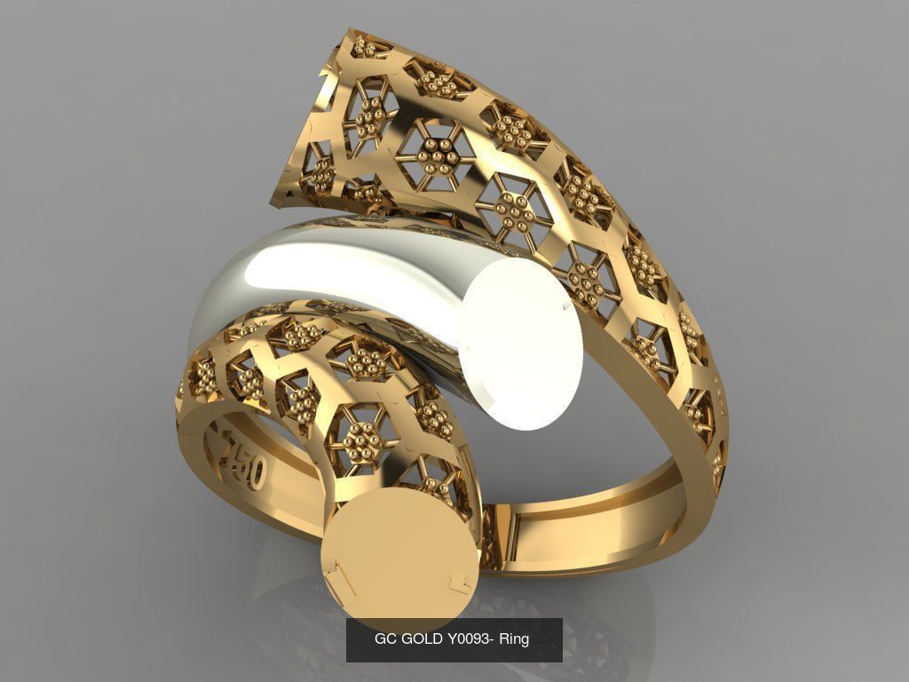 GC GOLD - Diamond gold 3D Model Collection_24