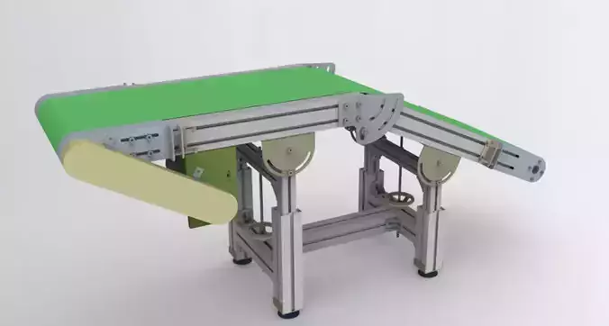 Height and Angle adjustable conveyor
