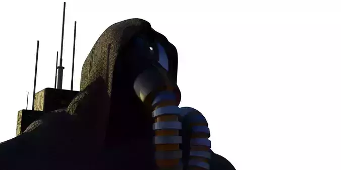 SMOKE MASKED MAN 3D model