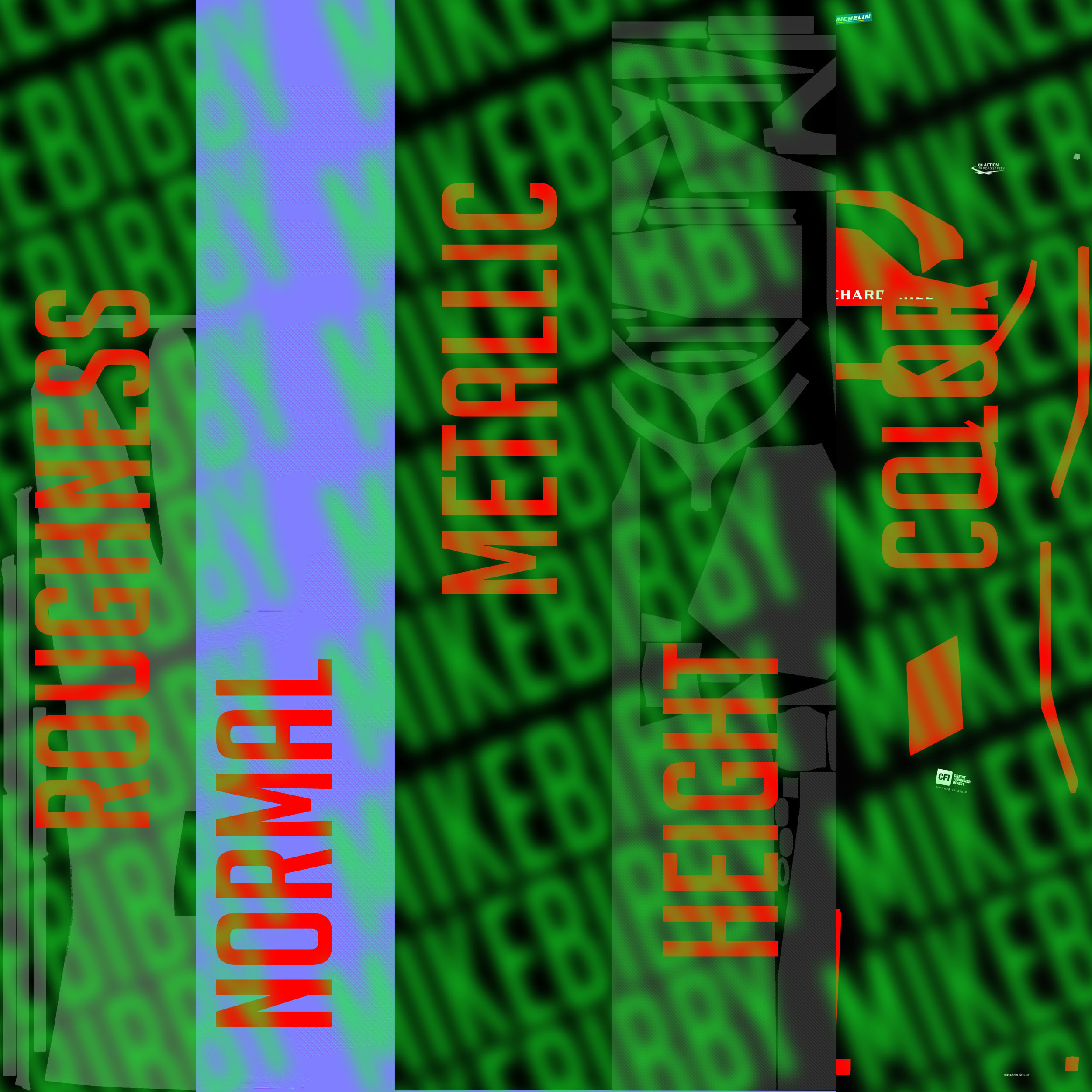 Nissan Formula E 2020 Low-poly 3D model_14