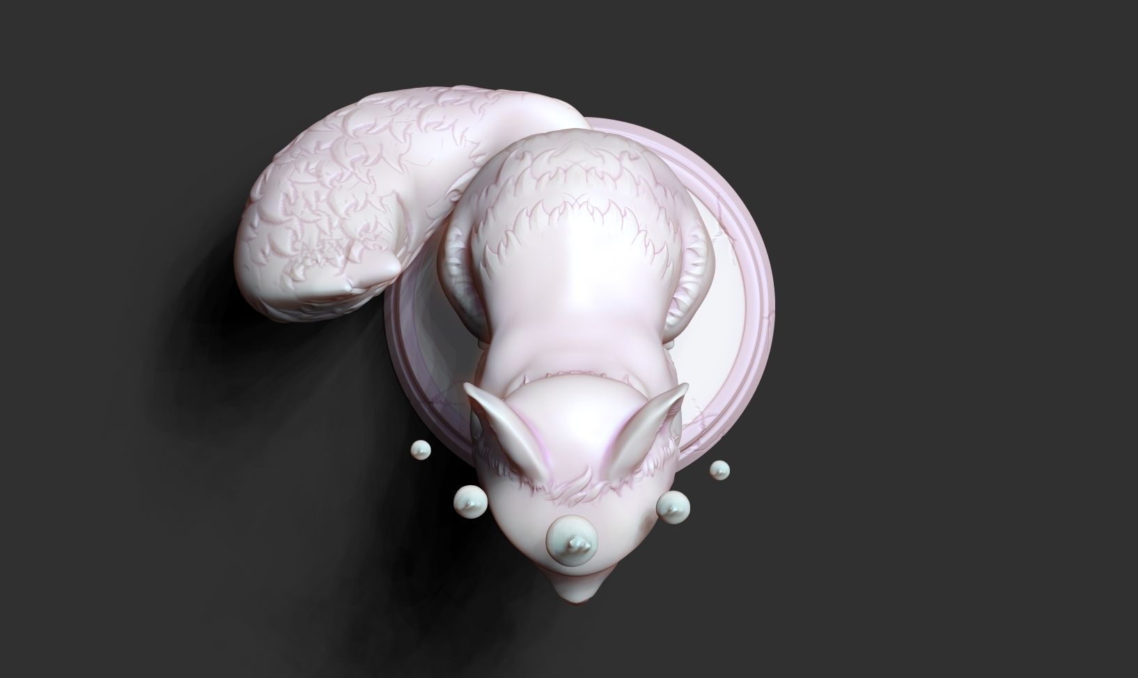 Fox Girl 3D print model_20