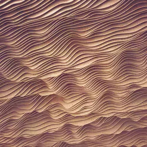 Parametric wood Hall ceiling n3 3D model