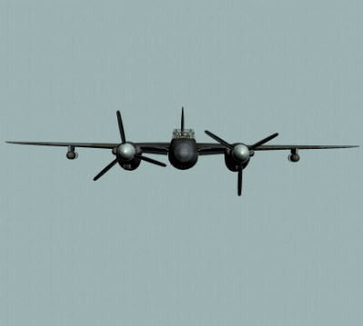 RAF WWII Mosquito FB-VI  fighter bomber  3D model_2