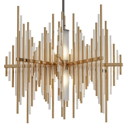 Corbett Lighting 238 42 Gold Leaf 3D model