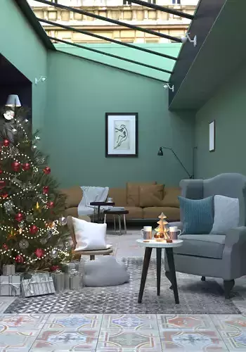greenshade christmass 3D model