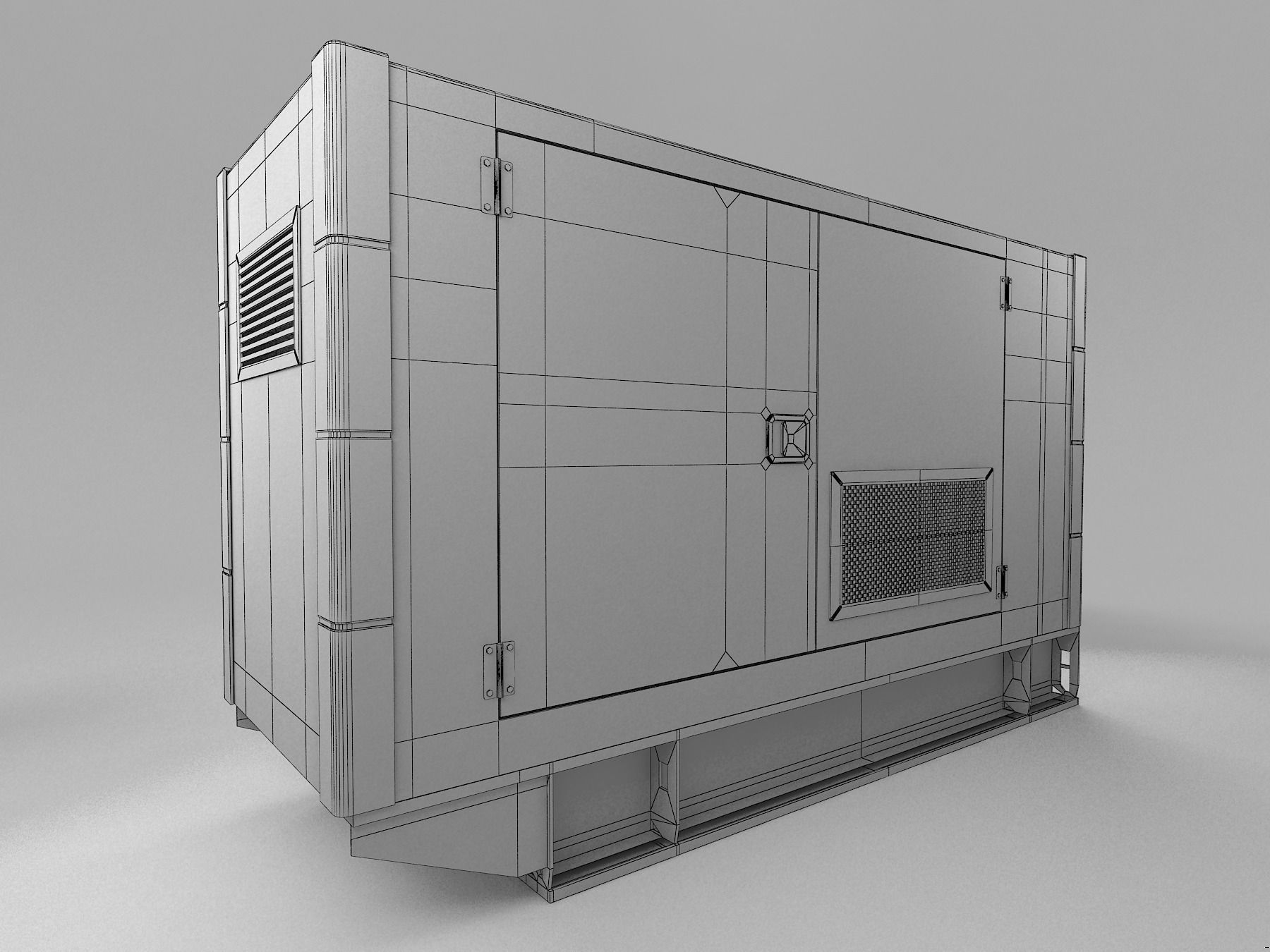 Power Generator 3D model_5