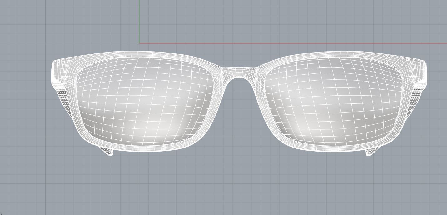 Eyeglasses for Men and Women 3D print model_7