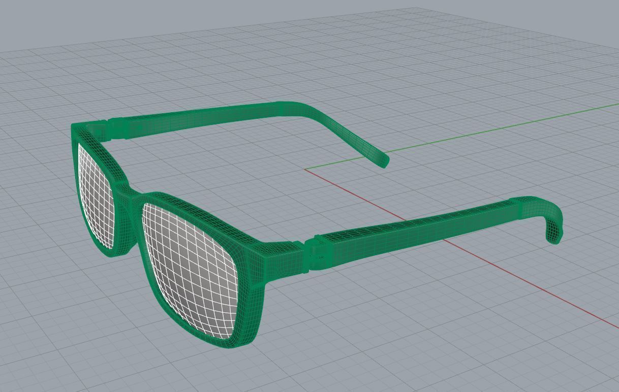 Eyeglasses for Men and Women 3D print model_5