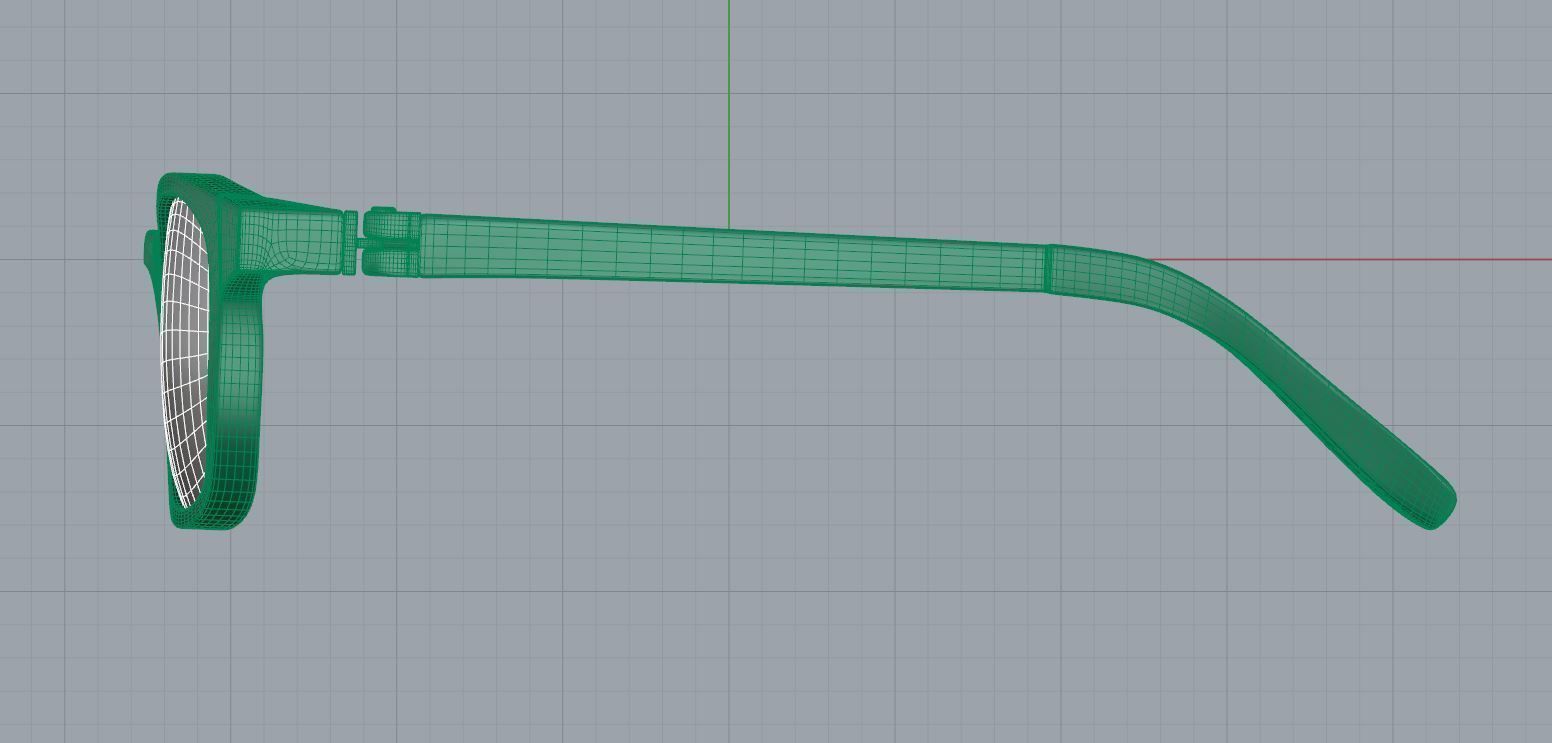 Eyeglasses for Men and Women 3D print model_7