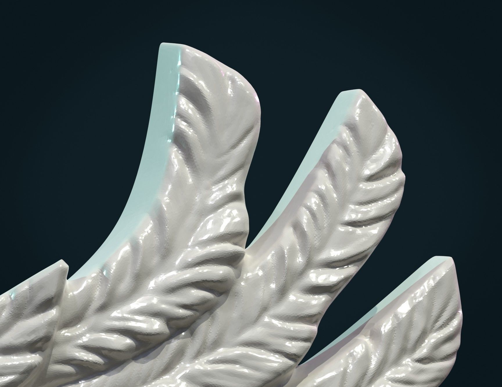 Wings Relief II 3D print model_6