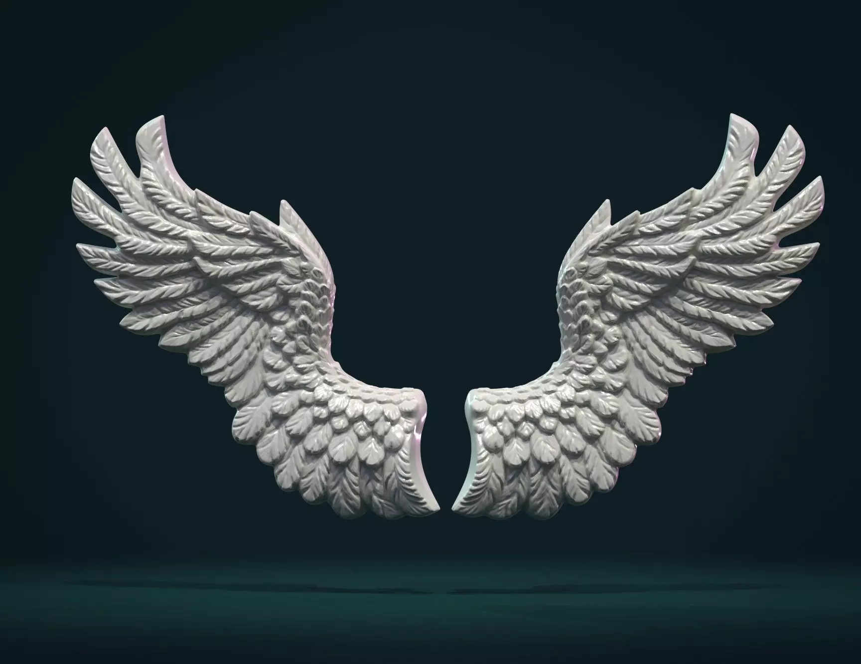 Wings Relief II 3D print model_0
