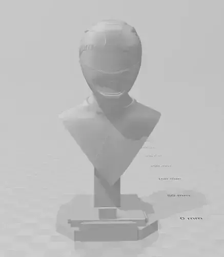 Red ranger Bust 