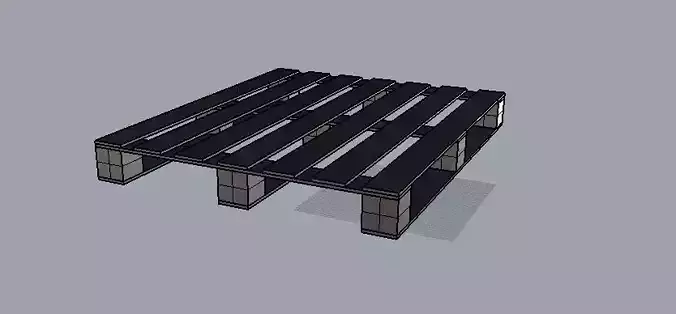 Pallet tunel 3D print model