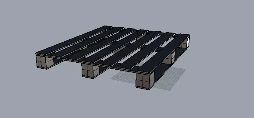 Pallet tunel 3D print model