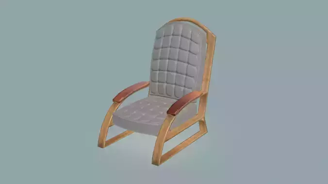 Qarter circle arms lounge chair