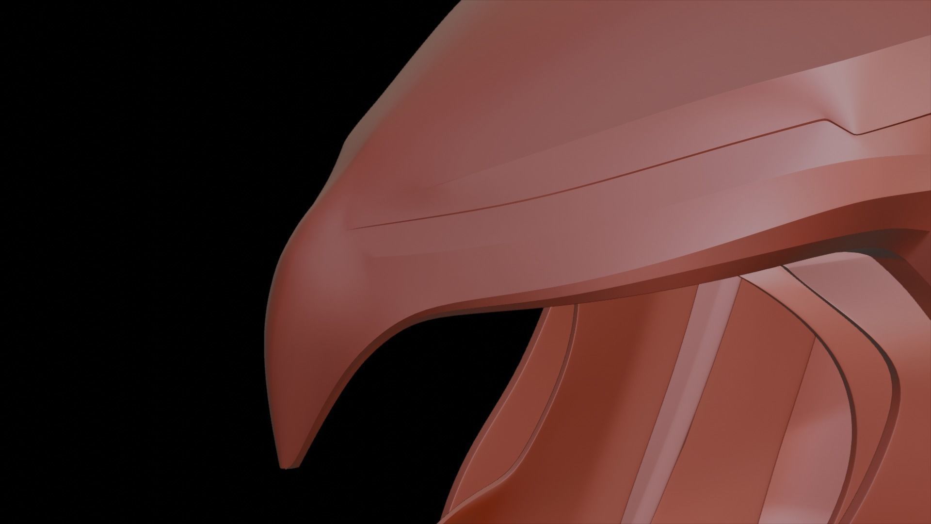 Wonder Woman Golden Eagle  Helmet for Cosplay 3D print model 3D print model_9