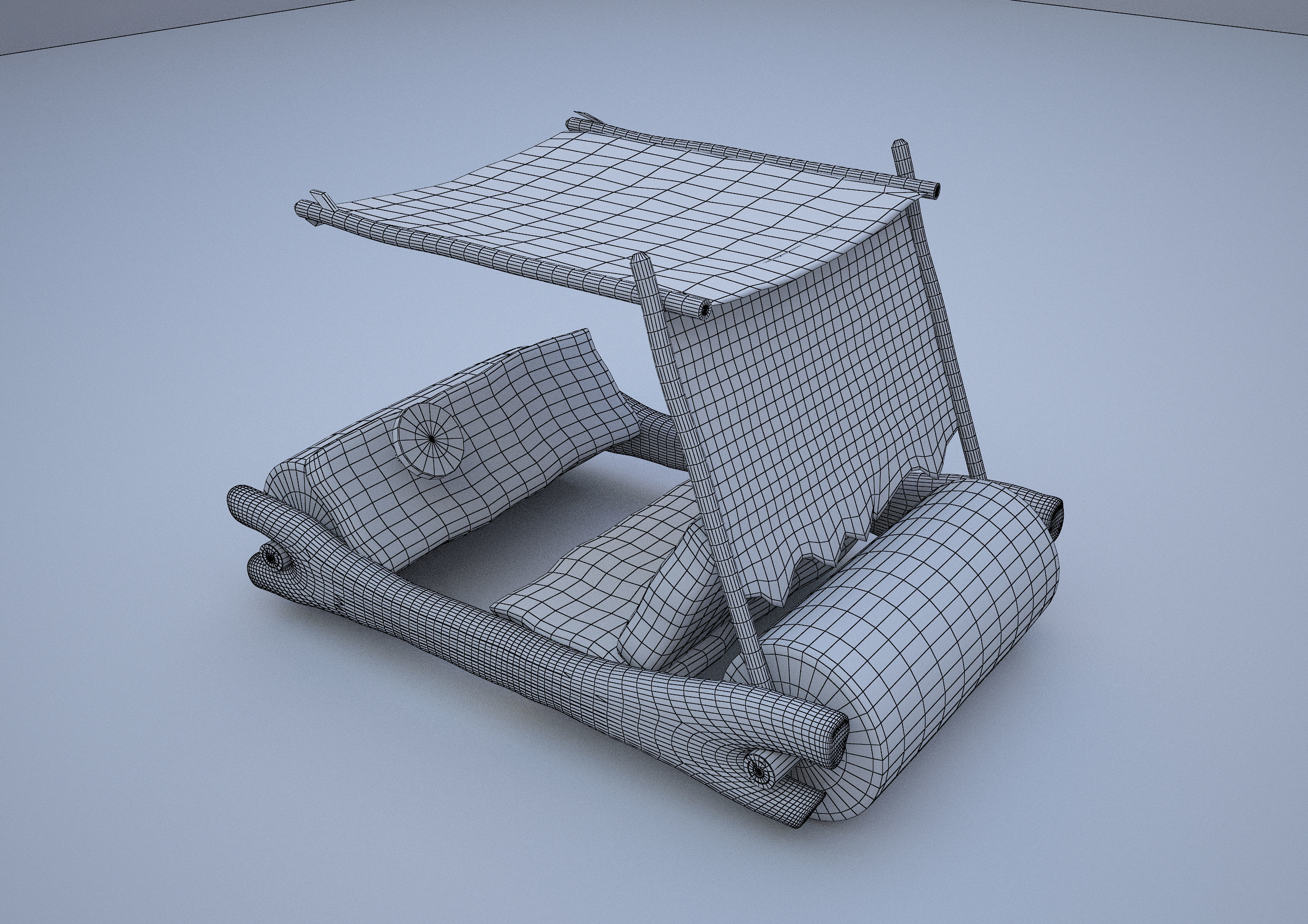 stone age car 3D model_15