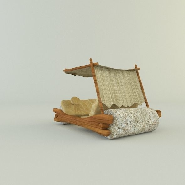 stone age car 3D model_6