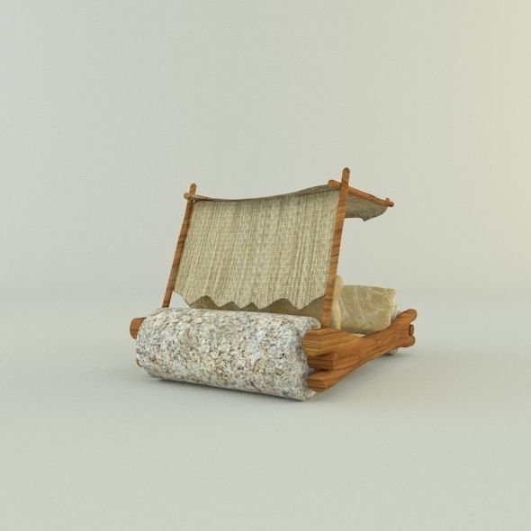 stone age car 3D model_5