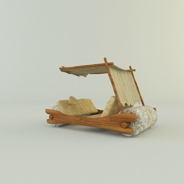 stone age car 3D model_7