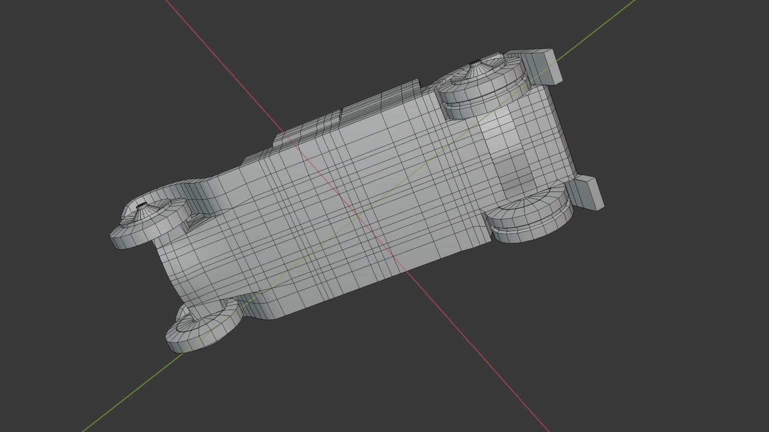 Minerva Armored Car with texture Low-poly 3D model_21