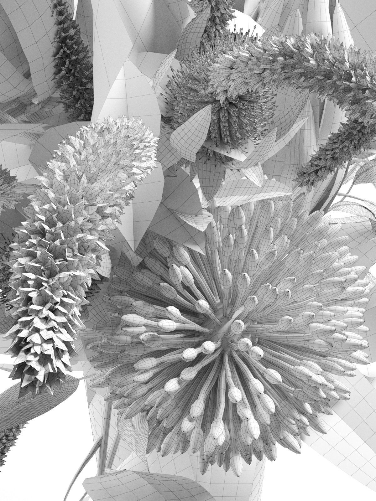 Corporate Flowers 3 3D model_4