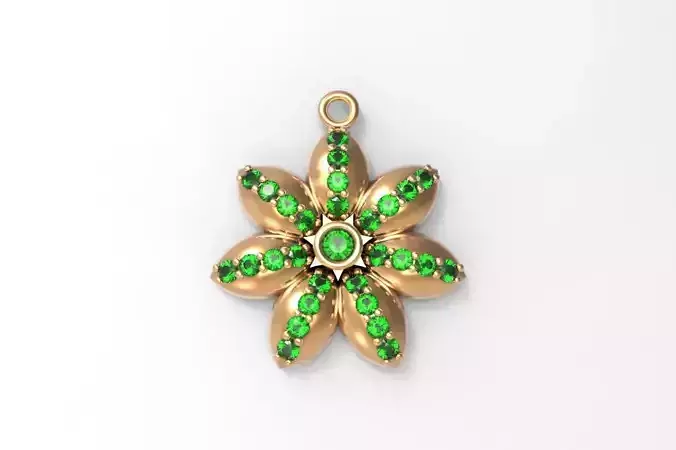 flower pendant