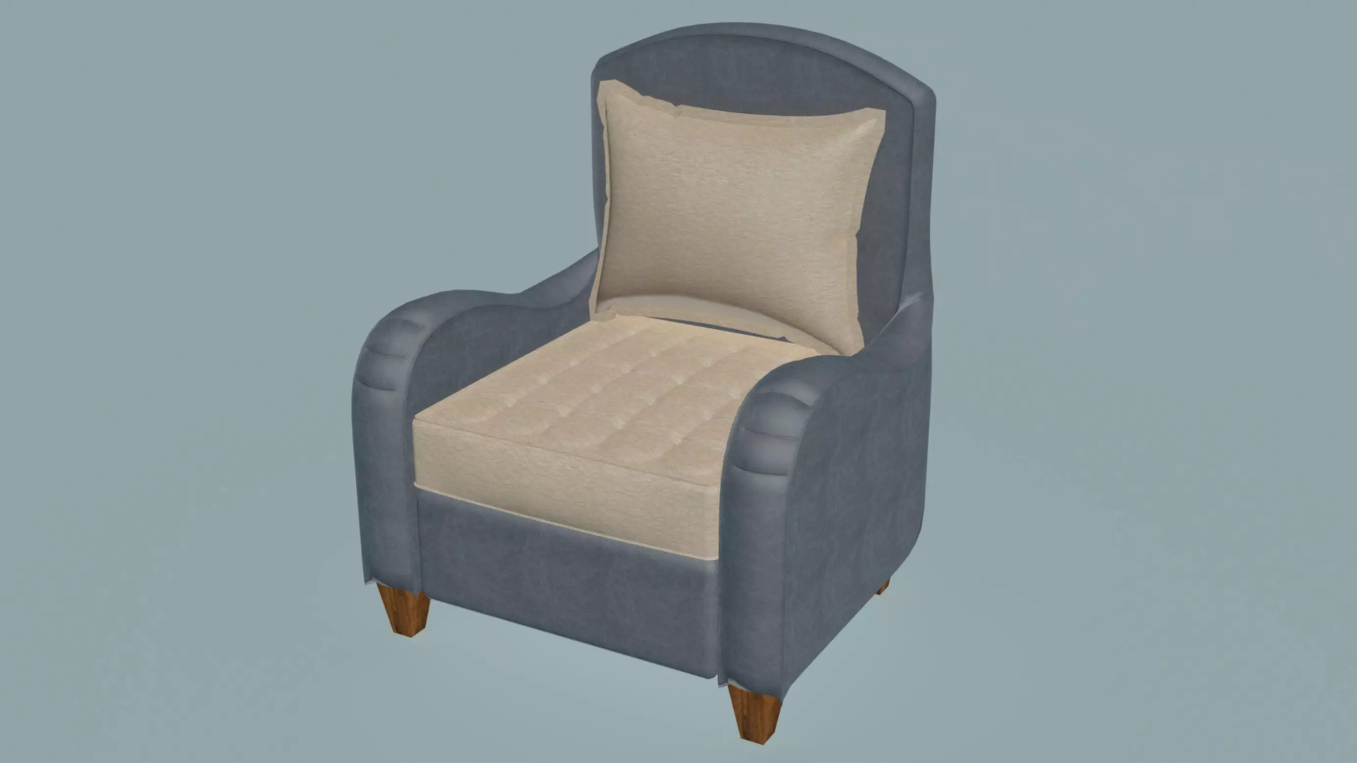Beckman Chair 3D model