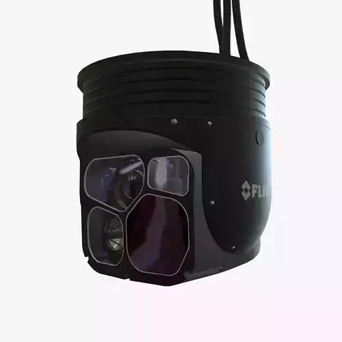  FLIR Star SAFIRE 380 HDc Low-poly 3D model
