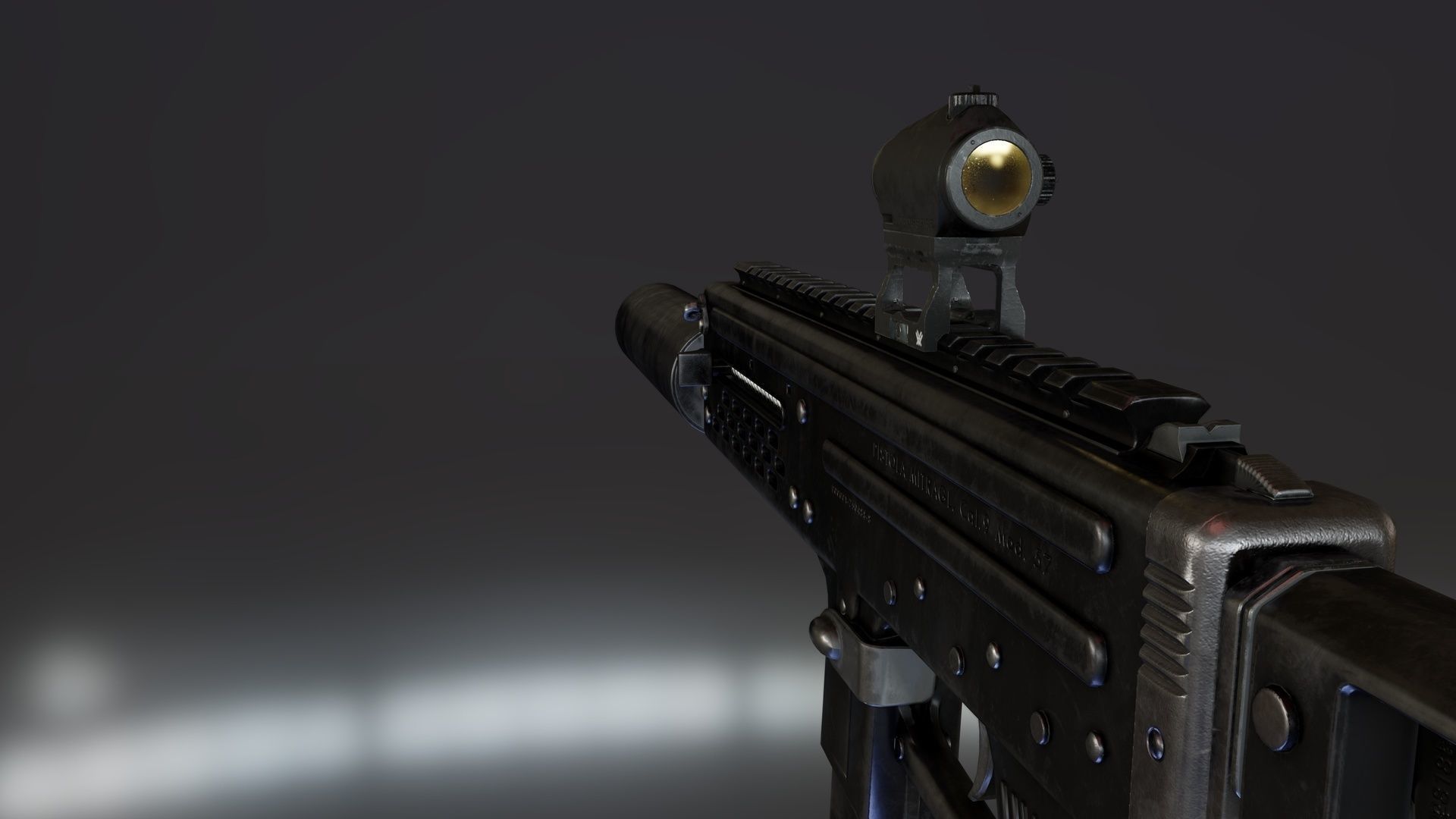 Franchi LF-57 Low-poly 3D model_5