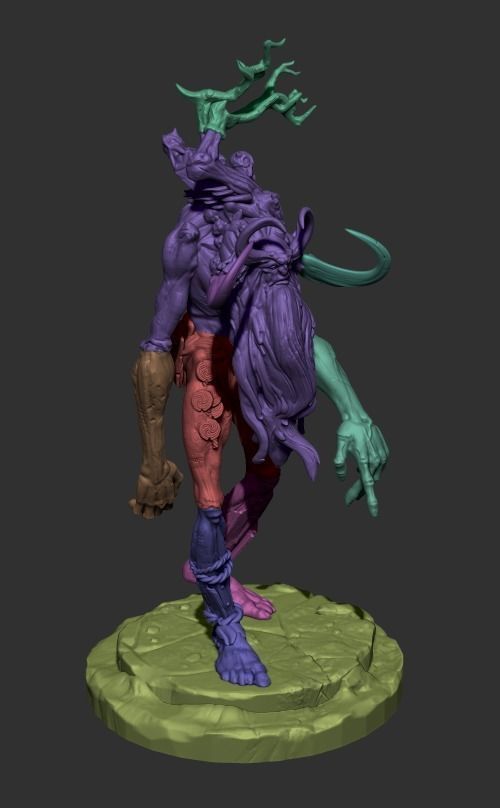 Tree Giant  3D print model_5