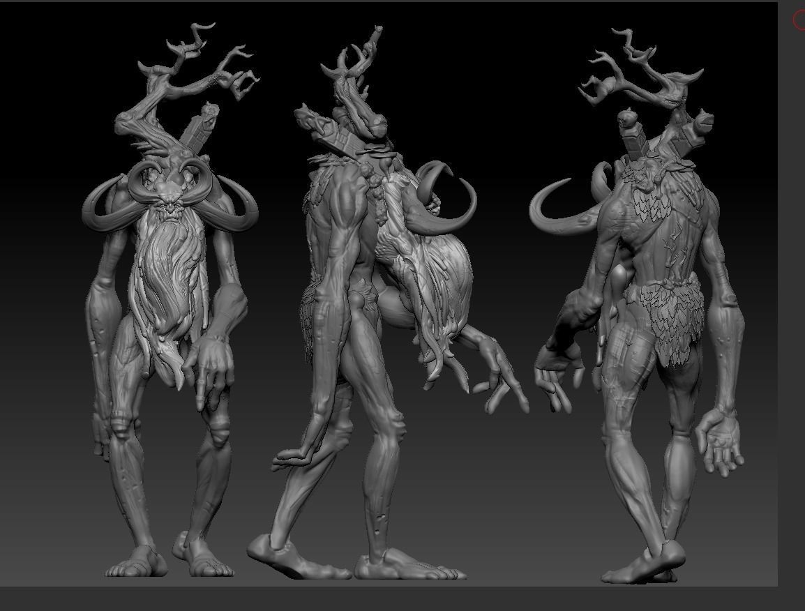 Tree Giant  3D print model_2