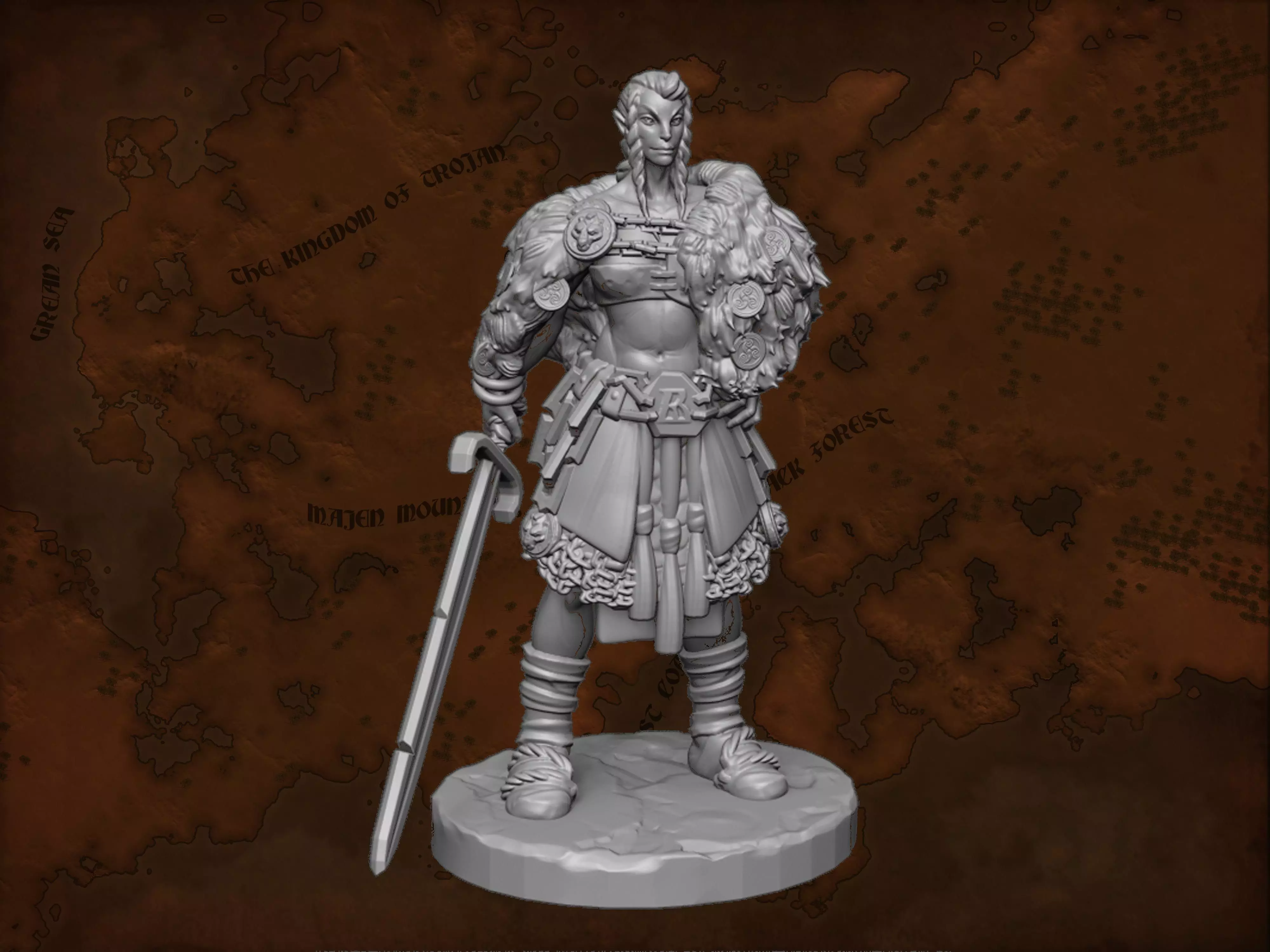 Female Giant 3D print model