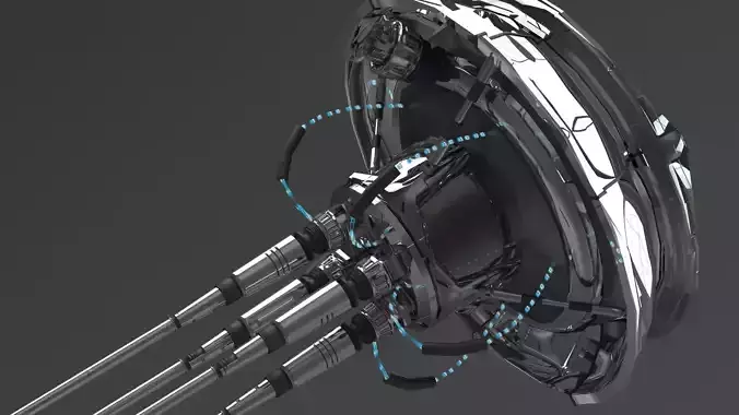 Robotic Jellyfish 3D model