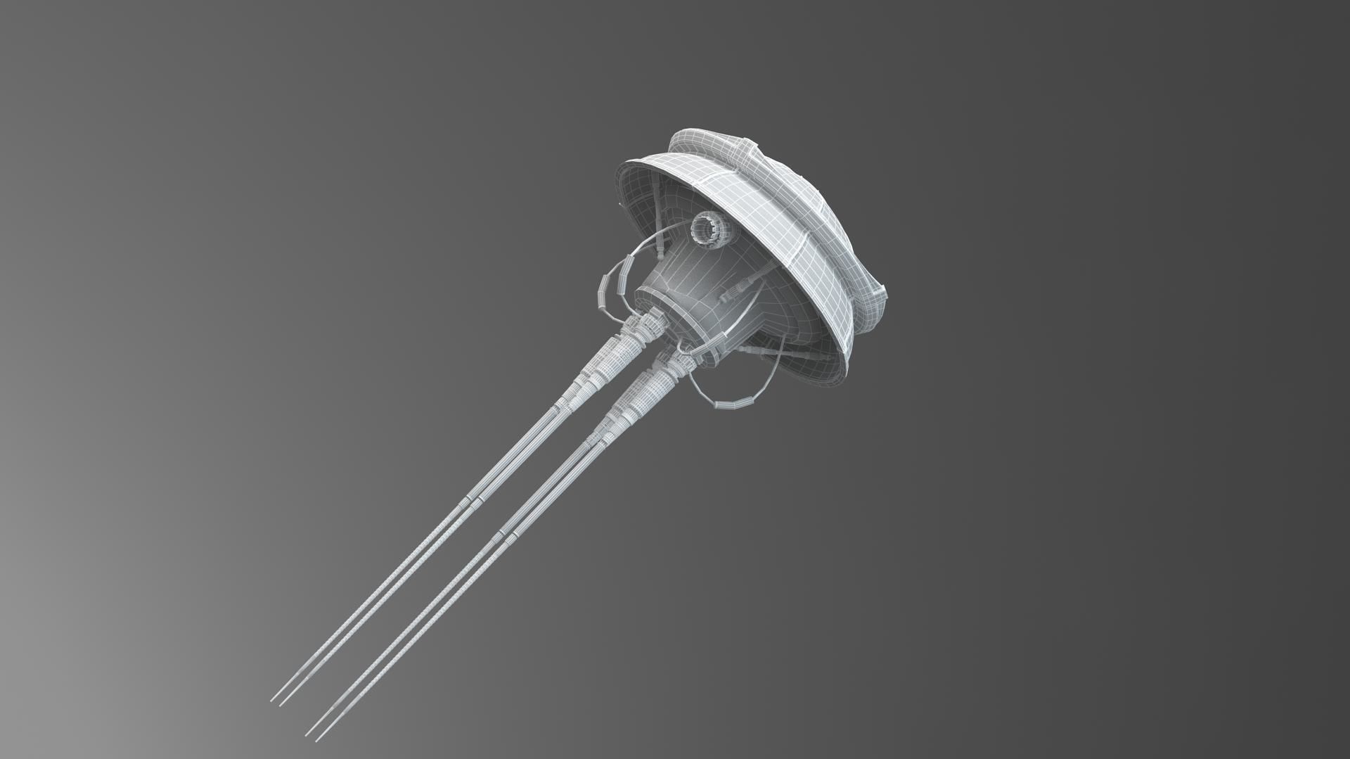 Robotic Jellyfish 3D model_6